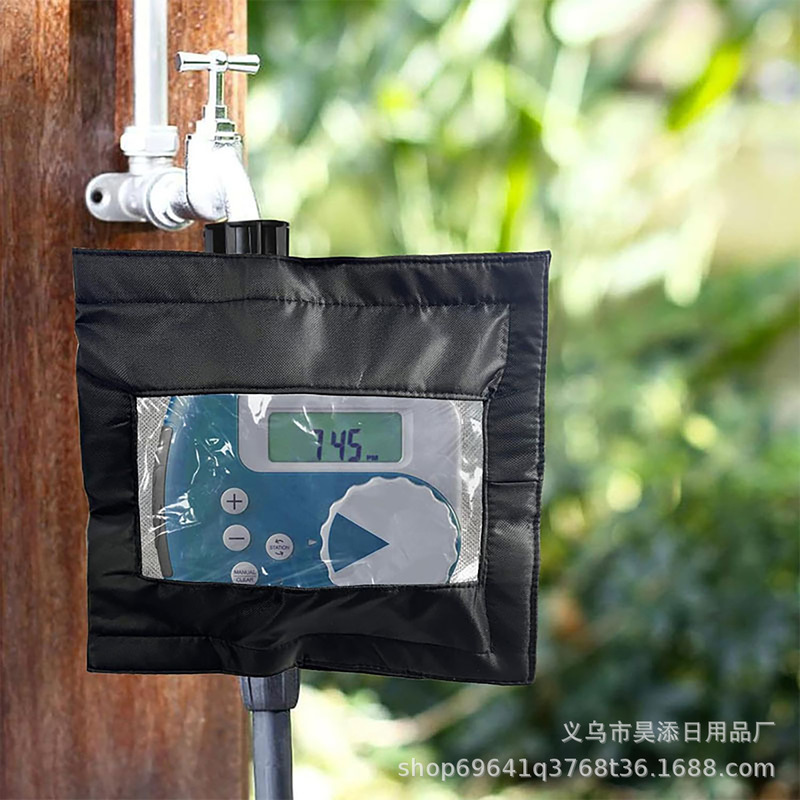 Amazon's New Winter Hose Timer Protective Cover, Portable with Velcro, Suitable for Outdoor Timer Use Amazon's New Winter Hose Timer Protective Cover, Portable with Velcro, Suitable for Outdoor Timer Use