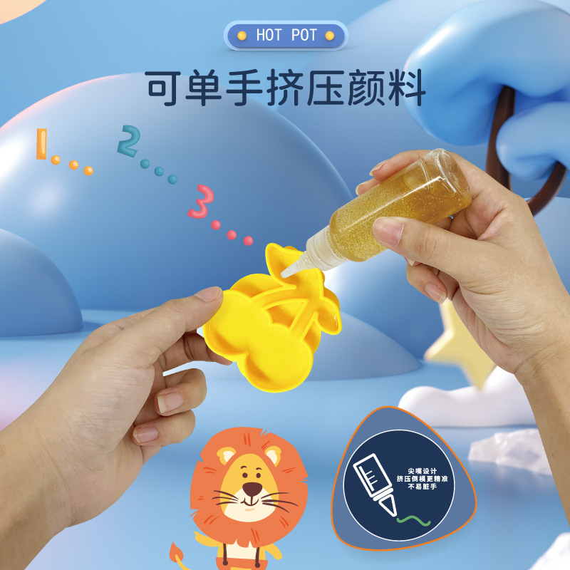 Juguetes de elfos de agua Máquina de ollas calientes Juguetes para niños Juguetes hechos a mano Juguetes de bricolaje de agua para bebés