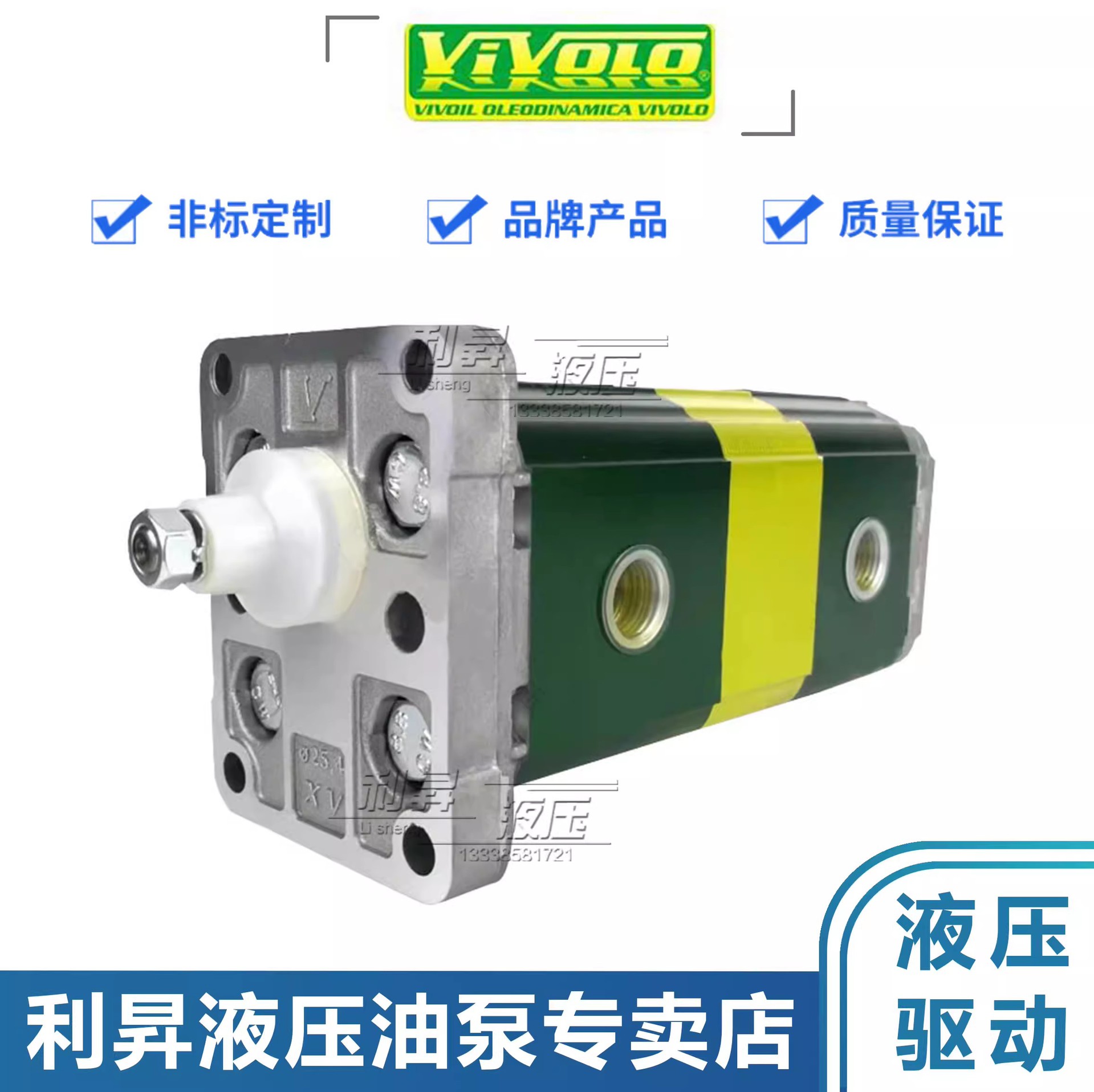 意大利VIVOLO齿轮泵X3P66/68/70/72/74/78/79/80/81/82/83/85油泵