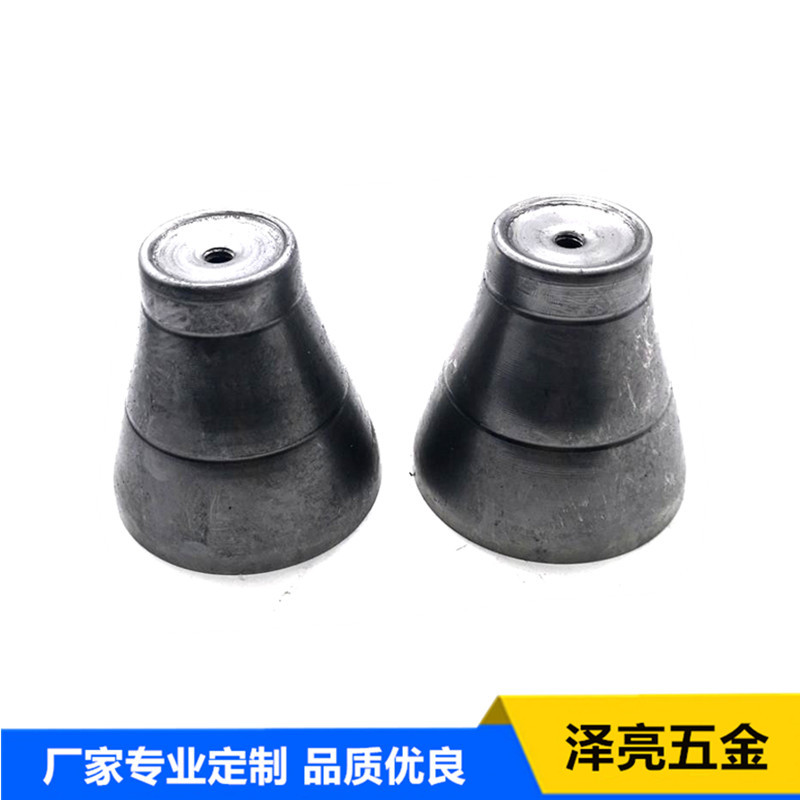 锥型杆头封口堵头窗帘饰品配件 窗帘杆装饰头油压拉伸加工