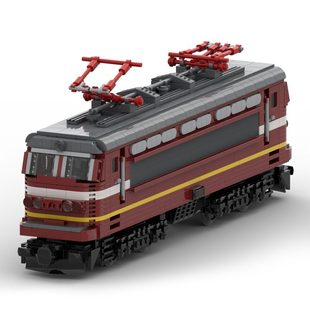 Building Blocks Cross-Border Moc-107384 Bdz 44-Level Train 1047 Particle Number Toys Christmas Gift