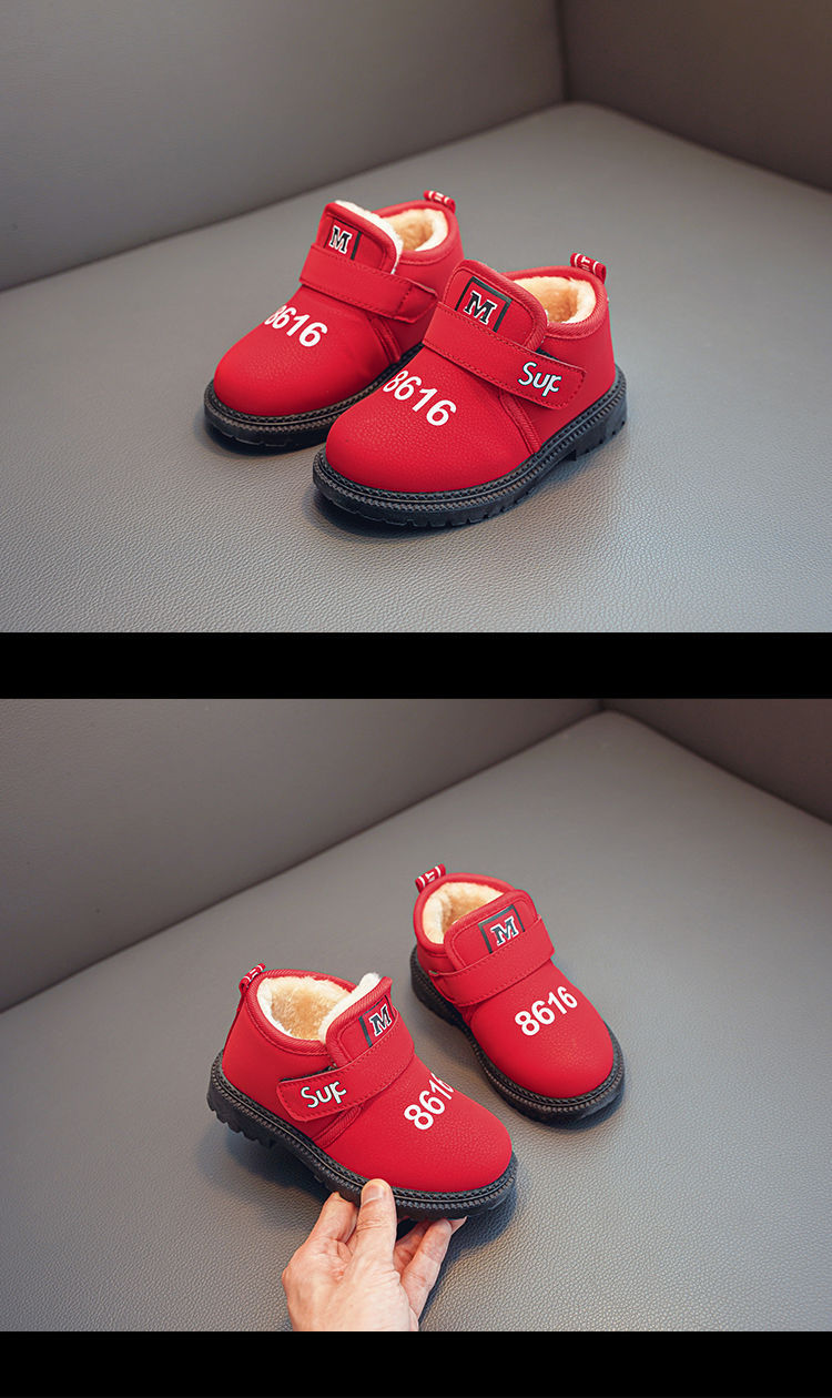 Herbst- und Winterkinderschuhe, Jungen-Martin-Stiefel, Kinderstiefel, Baby-Baumwollschuhe, Schneestiefel, Mädchen-Shorts_voghion.com