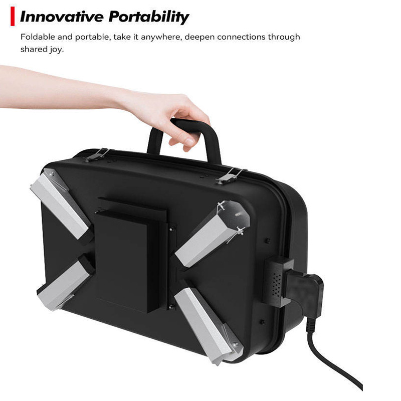Parrilla eléctrica transfronteriza comercial escritorio portátil mini plegable pie parrilla eléctrica acampar al aire libre horno eléctrico libre de humo