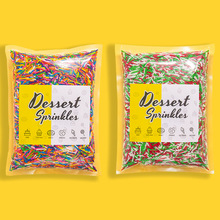 500g彩色巧克力糖甜甜圈蛋糕装饰可食用甜品圣诞节jimmies烘焙