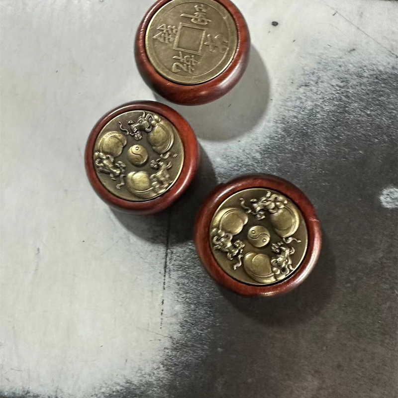 紫檀両面回転ハンドル部品高級ハンドル部品手作り解凍製品両面回転ハンドル部品|undefined