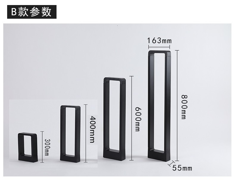 LED草坪灯户外防水简约北欧庭院灯花园景观别墅园林小区公园地灯详情32