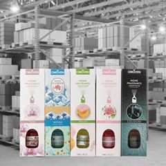 高级无火香薰精油家用室内厕所除臭香熏瓶干花酒店空气清新剂香氛