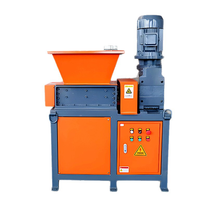 小型シュレッダー単軸および二軸廃金属プラスチック破砕機木材オイルバレルタイヤゴミ冷凍肉破砕機|undefined