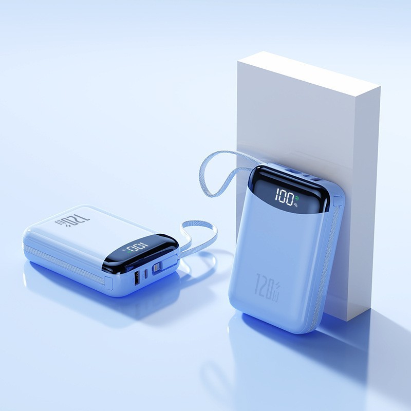PSE クロスボーダー新 120 ワットパワーバンク 20000 mAh 超高速充電ポータブルモバイル電源カスタマイズ付きケーブル|undefined