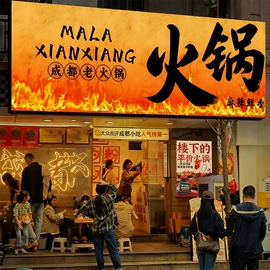 广告牌;灯箱;灯箱布