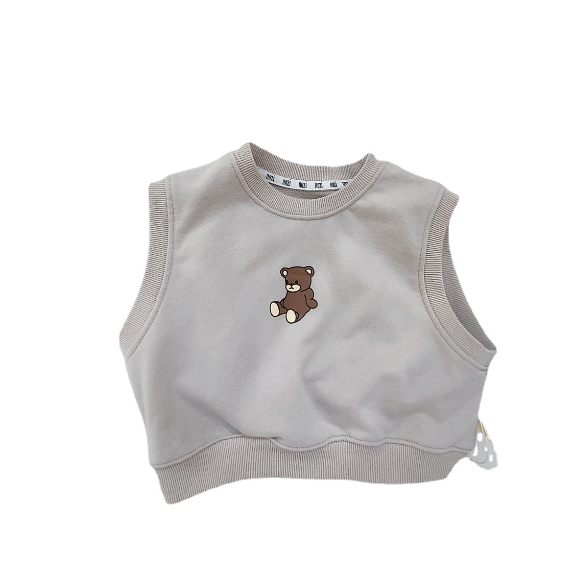 Chaleco de bebé primavera y otoño ropa de estilo coreano para niños Chaleco de rayas de primavera para bebés Chaleco de ropa exterior para niños