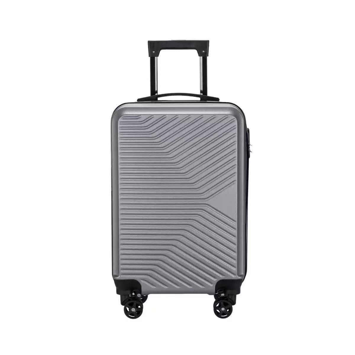 Maleta de viaje simple 20 pulgadas multicolor ruedas universales gran capacidad equipaje de mano