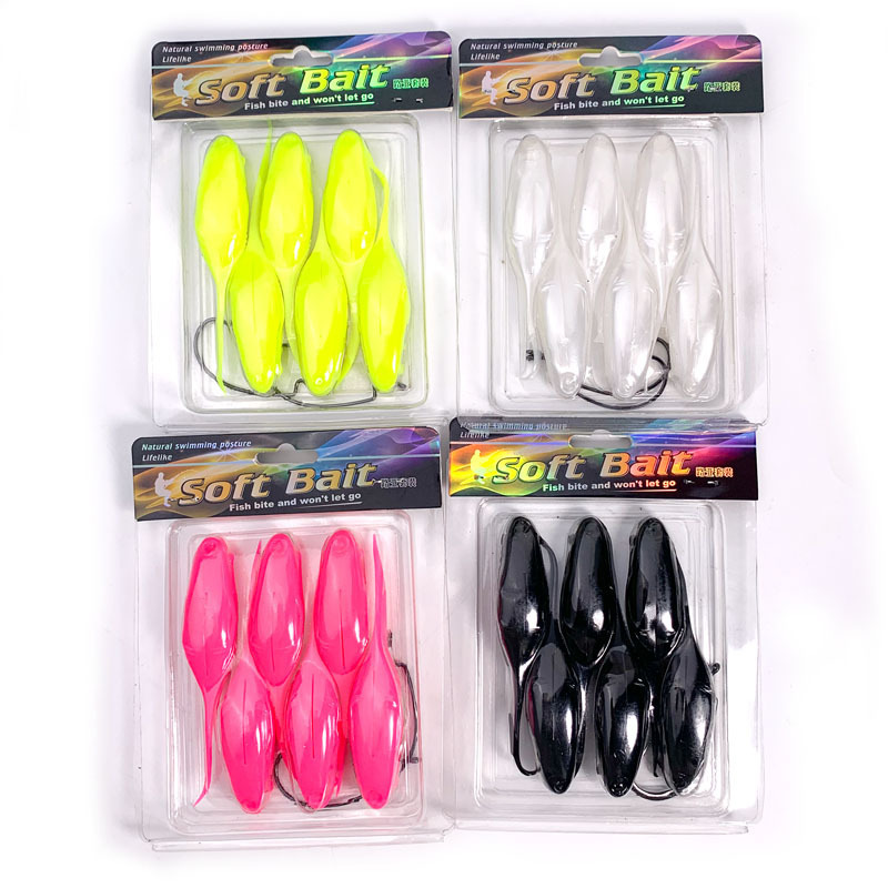Soft Frogs Fishing Lures Spinner Blade Baits Fresh Water Bass Swimbait Tackle Gear