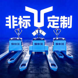 非标狮克全电动叉车加长改短加宽改窄圆纸筒工地液压升降叉车