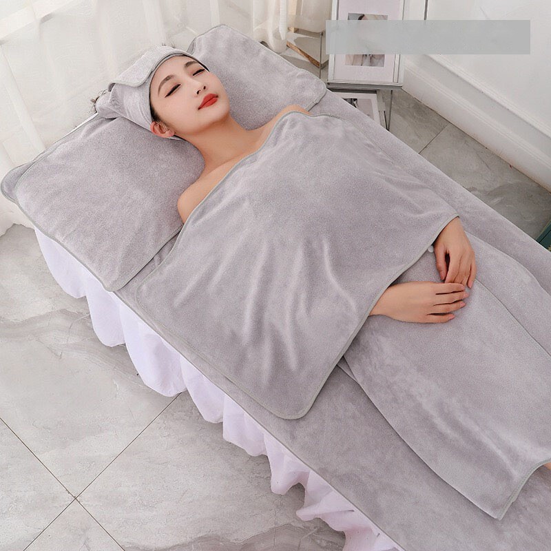 Beauty Salon High-End Coral Velvet Towel Set, Large Absorbent, Non-Shedding, Head Towel, Pillow Towel Beauty Salon High-End Coral Velvet Towel Set, Large Absorbent, Non-Shedding, Head Towel, Pillow Towel