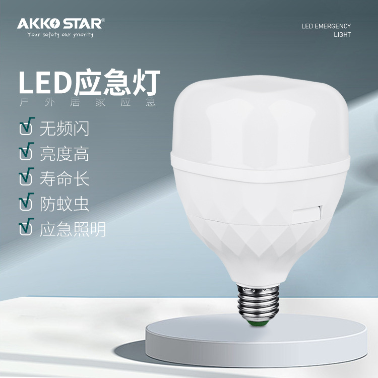 LED rechargeable light bulb, emergency lighting, outdoor camping light, night market stall light, LED outdoor light, high beam.