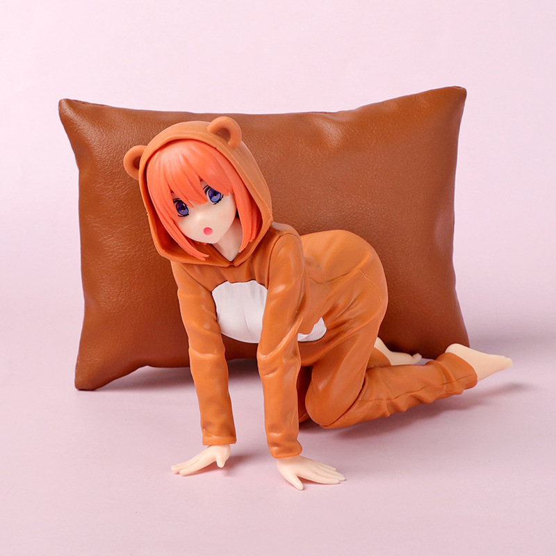 五等分の花嫁フィギュアアニメ周辺パジャマ一花二乃三玖四葉五月フィギュアモデル装飾品|undefined
