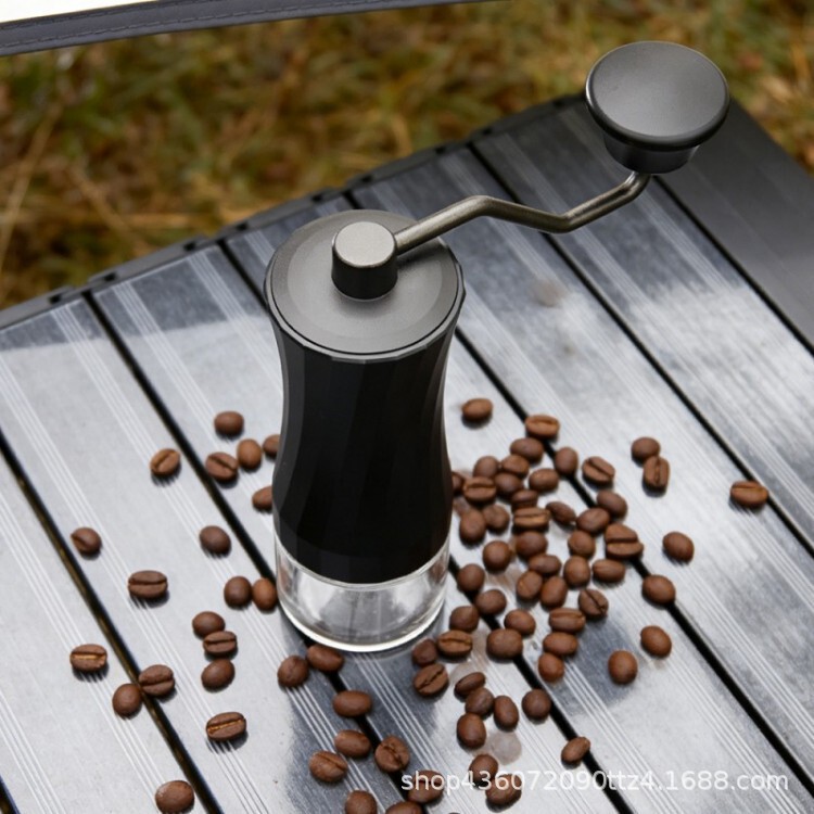 Cross-Border Manual Coffee Grinder, Portable Adjustable Hand-Cranked Coffee Grinder, Multi-Purpose Detachable Grinder Cross-Border Manual Coffee Grinder, Portable Adjustable Hand-Cranked Coffee Grinder, Multi-Purpose Detachable Grinder
