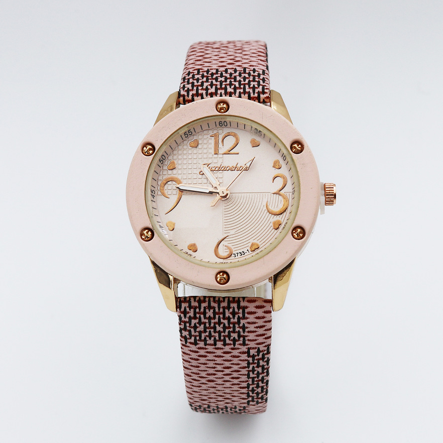 48g Weight Tempered Glass Mirror Material Pu Strap Material Watch Classification Pointer Display Type Buckle Buckle Style Round Dial Shape Holiday, Daily Occasion Quartz Movement Heart Shape, Solid Color Pattern Women's Gender Casual Style Casual Heart Shape Solid Color Buckle Quartz Women's Watches 2