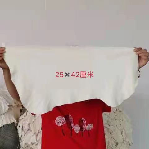 스웨이드 스카프 불규칙 스타일 25*42cm