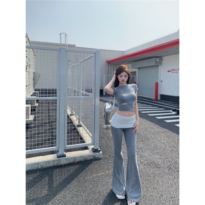 회색 정장