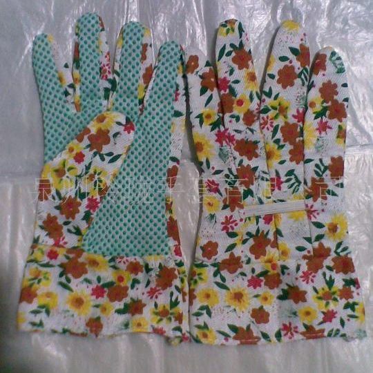 厂家供应供应LL15劳保点珠手套 双面点珠手套