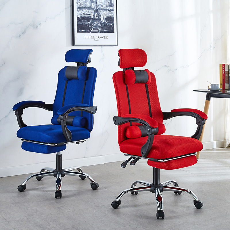 Silla de computadora e-sports Silla de juego silla jefe silla casa cómoda Barra de Internet elevación Silla de anclaje reclinable