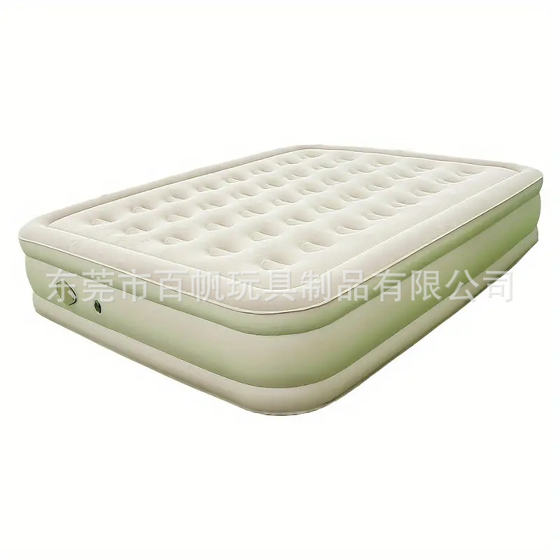 Large Inflatable Mattress with Built-In Battery Pump, Double High-Position Inflatable Bed for Camping, Rv, Outdoor Travel ​