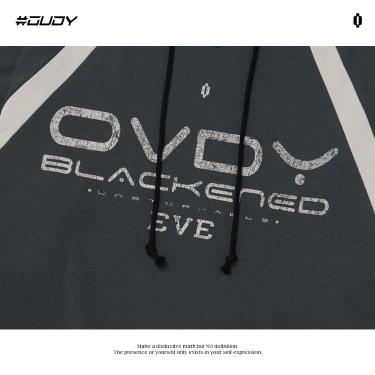 Men's Clothing contrast color raglan sleeve long sleeve T shirt_voghion.com