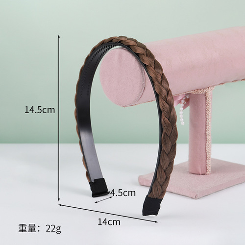 New direct selling tooth pattern shaped braid wig headband material odorless headband head jewelry wholesale