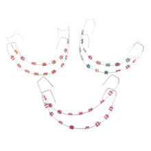 跨境热销新品小众牙套 带钩一对独立包装牙科口腔8颗牙套抗菌保护