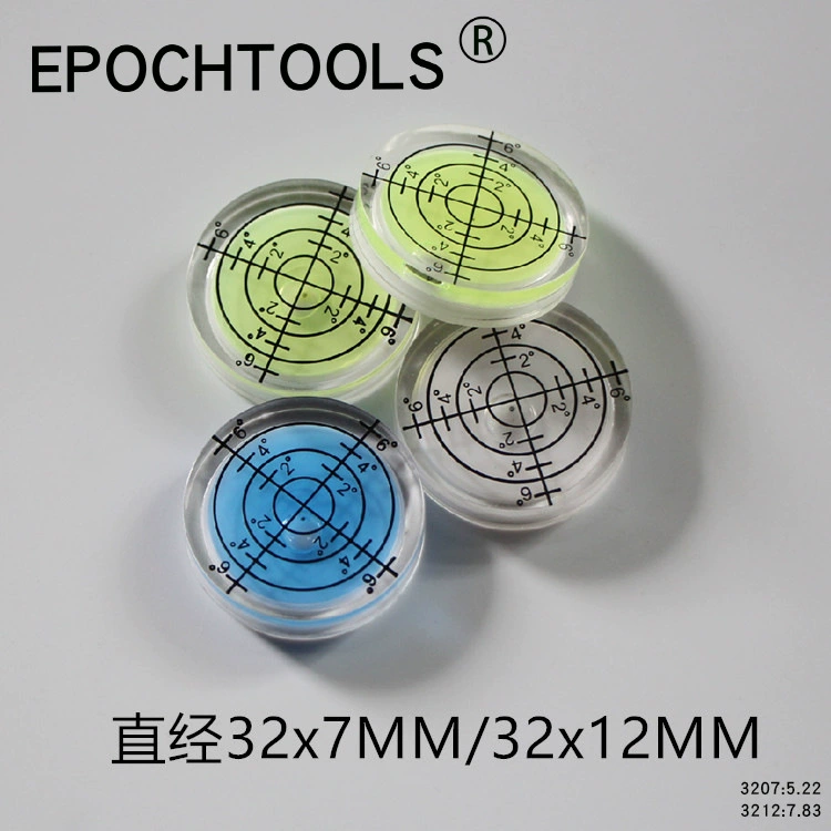 RISUX Универсальный Уровень большого диаметра горизонтальный пузырьковый уровень шарик маленький универсальный масштаб