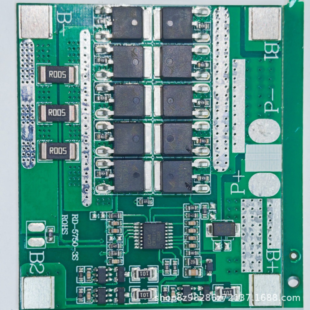 18650锂电池保护板3串11.1V过充过放大电流5-25A电池配件
