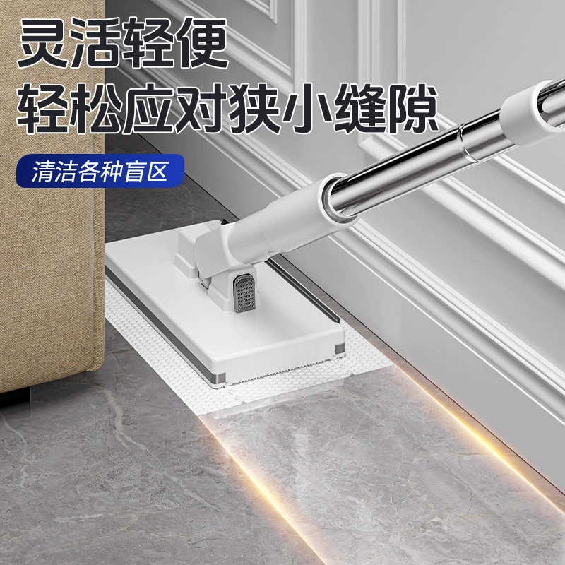 懒人多功能洗脸巾拖把夹专用抹布一次性毛巾免手洗自动夹布小拖把