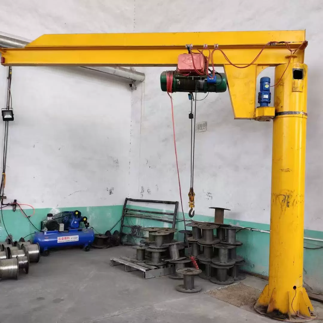 固定立柱式悬臂吊BZD1吨360度旋转小型单臂吊独臂吊无线电动遥控