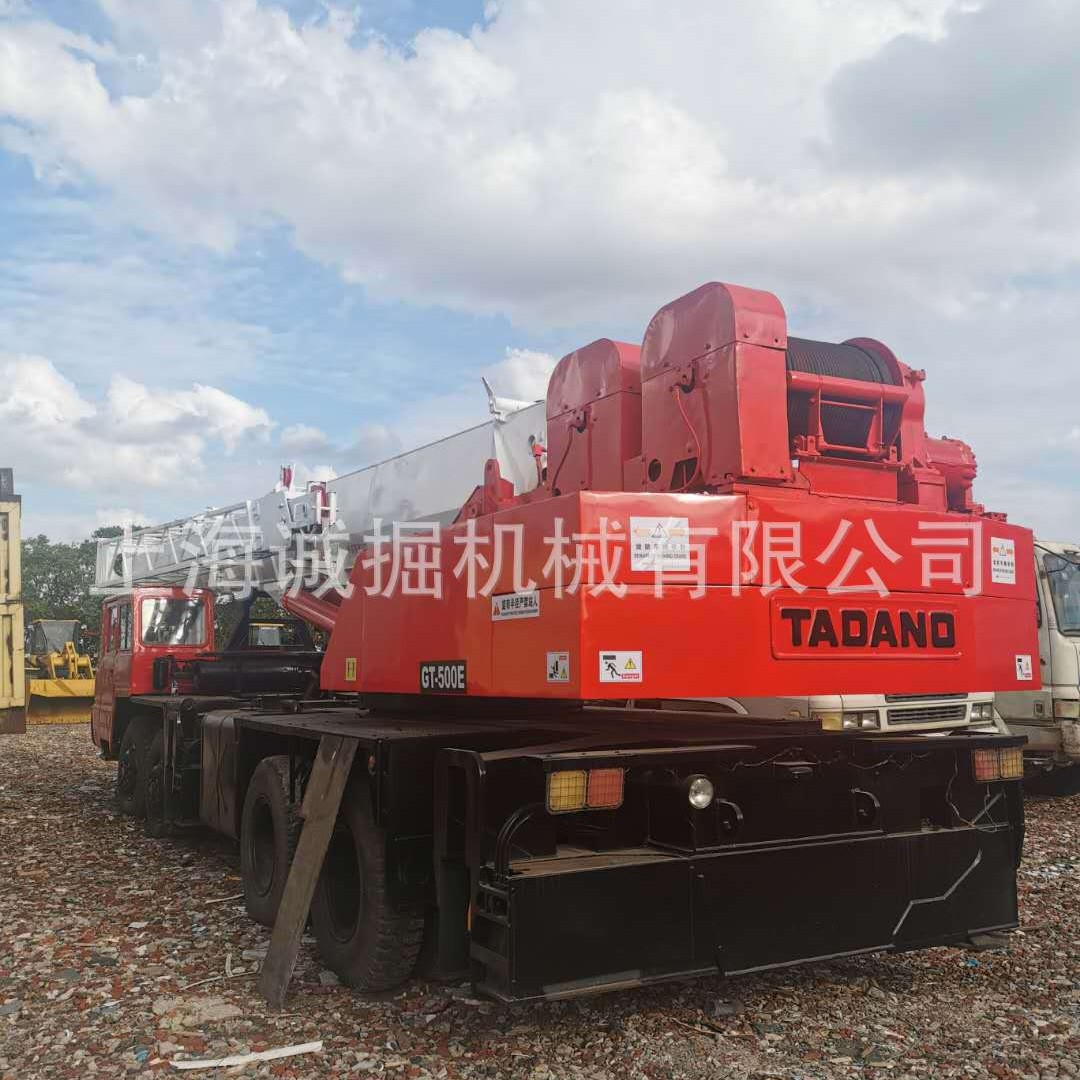 二手多田野50吨吊车 TADANO TG500E 汽车吊 起重机