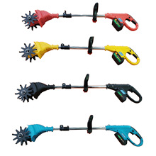 多功能家用锂电微耕机电动割草机除草旋耕机松土机工具翻土神器