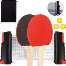 【工厂发次日达】乒乓球网架跨境电商爆款运动亲子乒乓球拍乒乓球