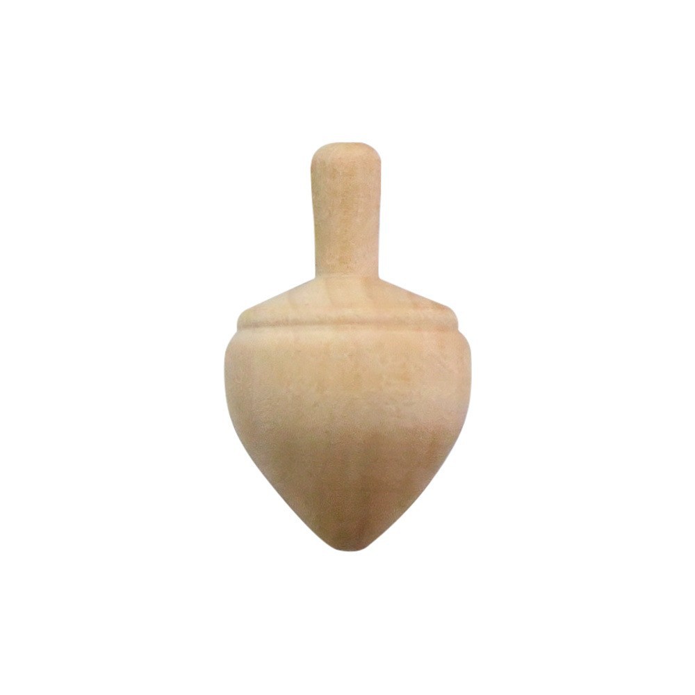 Nuevo producto bricolaje pintado a mano madera embrión fruta árbol de Navidad campana hongo casa se puede colorear regalo de vacaciones preescolar