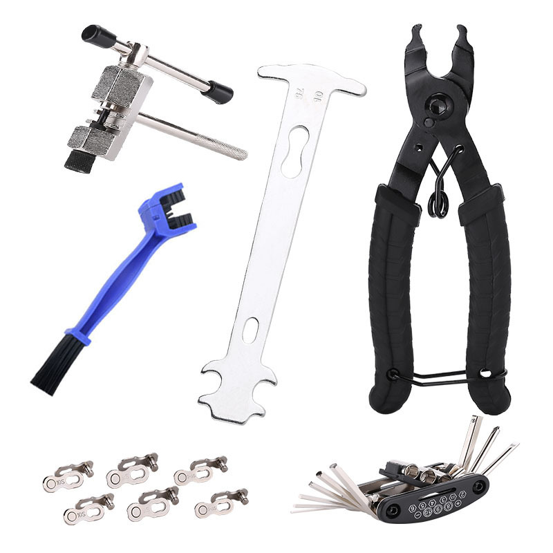 Bicycle Chain Tool Mountain Bike Chain Caliper Chain Cutter Chain Removal Tool Magic Clasp Pliers Tool