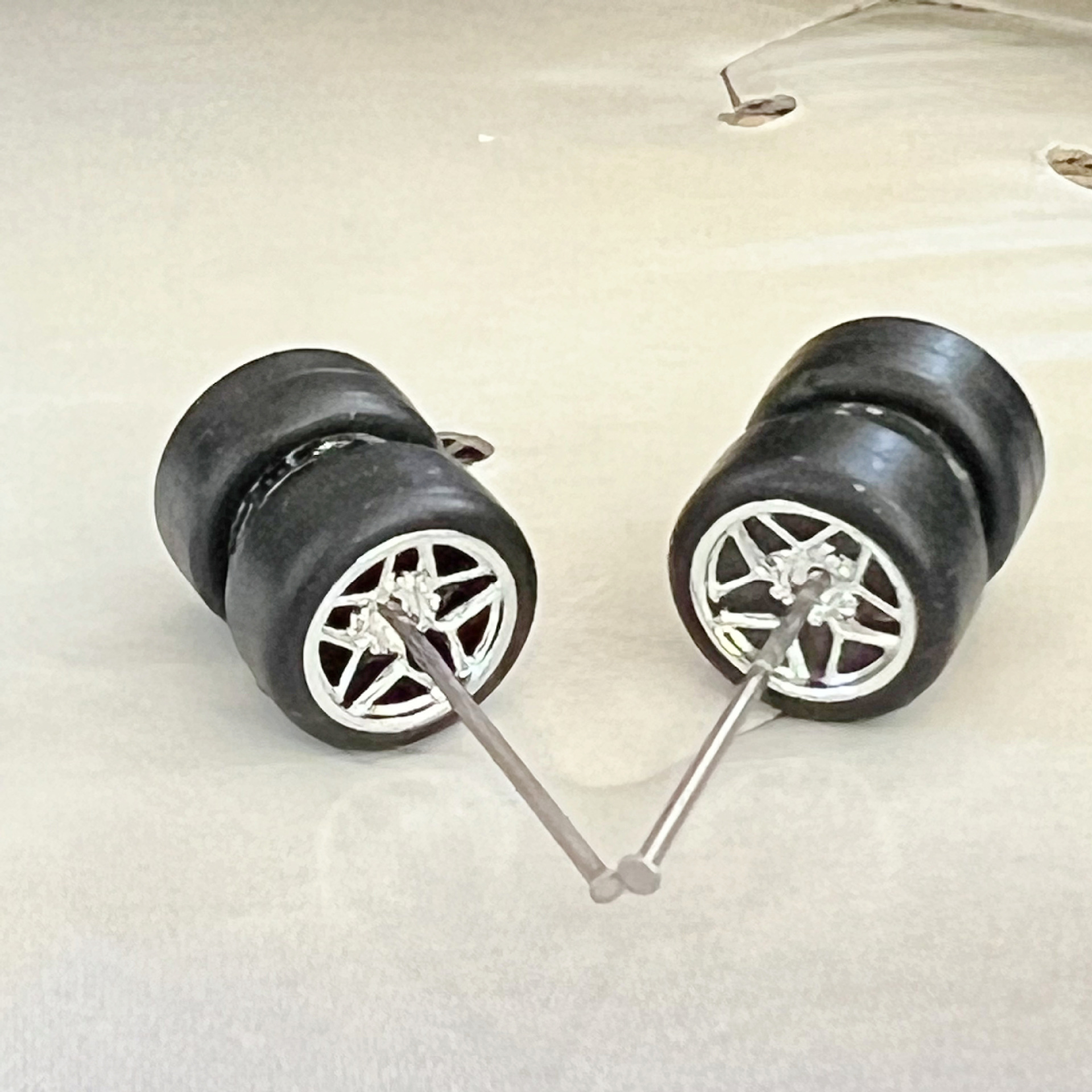 Hot Wheels Matchbox Domica 1/64 de nivel de entrada de aleación de coche modelo de modificación de la rueda de goma del neumático de goma cubo de la rueda