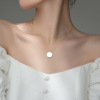 Trend brand small necklace, design chain for key bag , Japanese and Korean, simple and elegant design