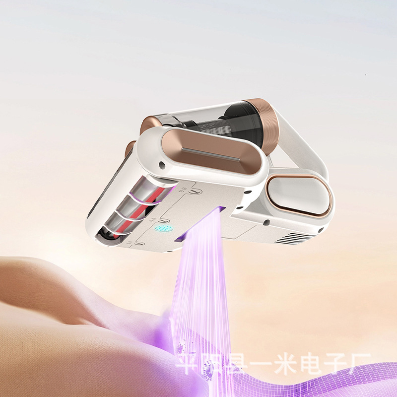 新型ダブルダストカップローラー携帯家庭用殺菌ダニ除去ベッド掃除機の強い吸引力の大きい吸引力のダニ除去器|undefined