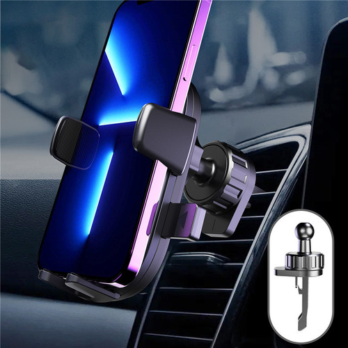 Cross-border car mobile phone holder gravity induction navigation bracket car air conditioning outlet fixed support bracket