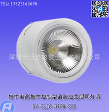 BV-ZLJC-E19W-220集中电源集中控制型消防应急照明灯具