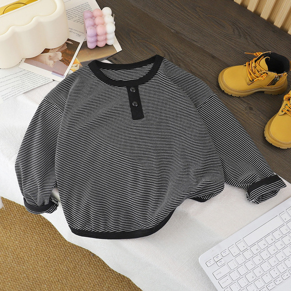 children's autumn velvet base warm long-sleeve for boys
