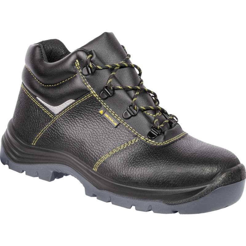 代尔塔301114加绒劳保鞋钢包头防砸防刺穿保暖加厚棉防寒工作鞋男