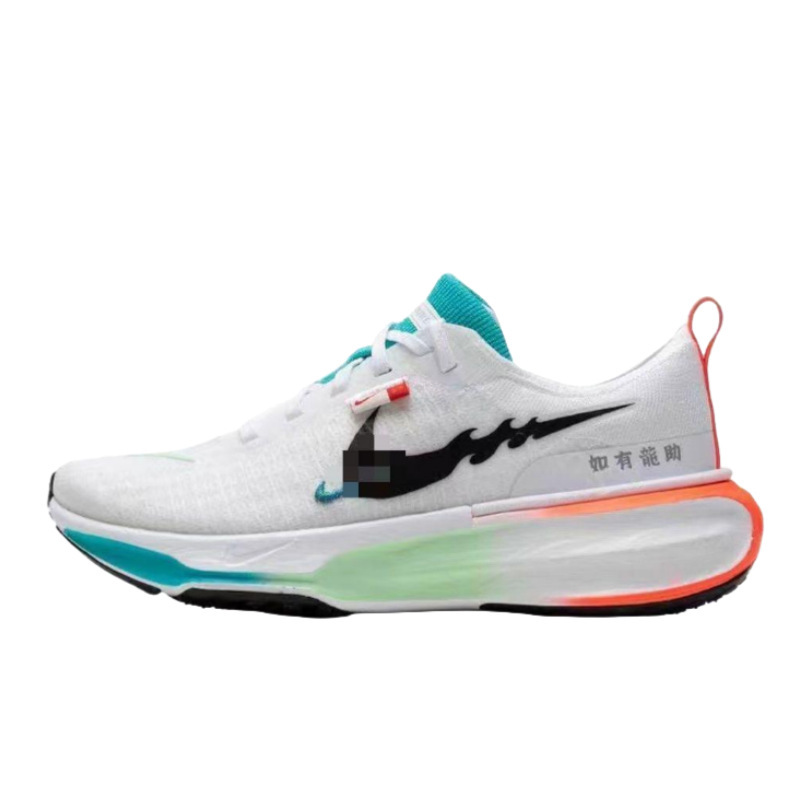 Putian Run3 Specializes in Foreign Trade Wholesale Soft-Soled Shock-Absorbing Zoomx Mesh Breathable Men's and Women's Wear-Resistant Running Shoes