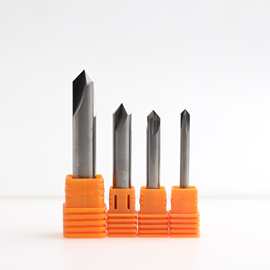 55度3刃10*75L*3T铝用倒角刀数控刀具90°定心钻合金中心钻钨钢