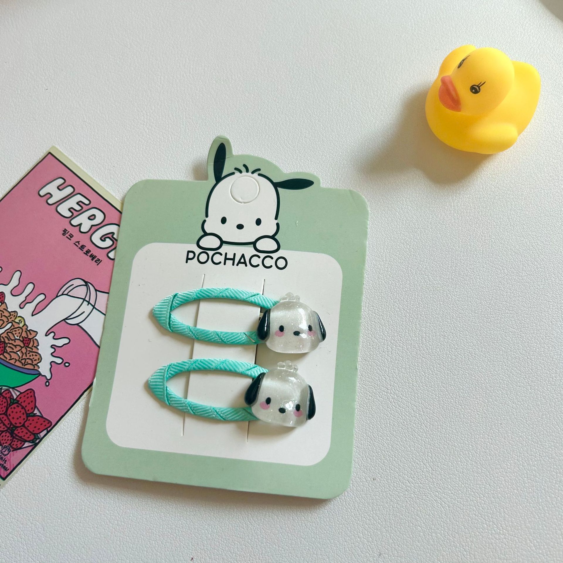 2024 nuevo Kuromi niñas lindas brocas de pelo para niños brocas de pelo para bebés de dibujos animados adornos para el pelo